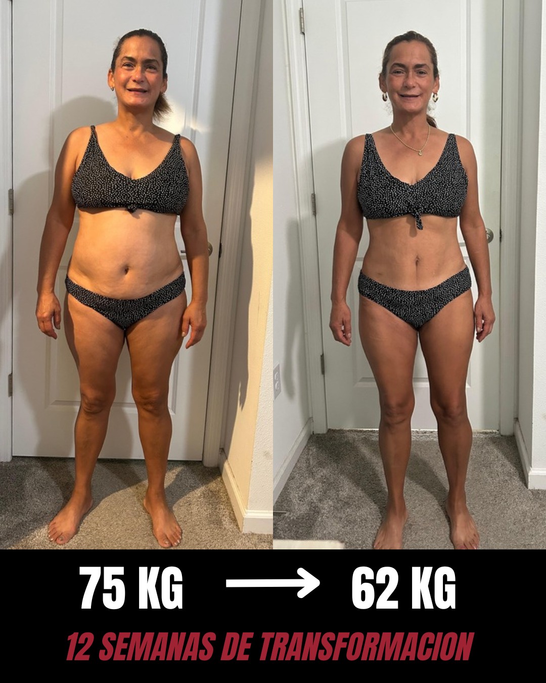 Transformación R3VOLUTION 75kg a 62kg